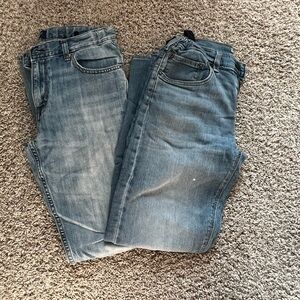 Old Navy/Levis Boy’s Relaxed Fit Denim Jeans - Light Blue